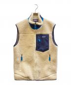 Patagoniaパタゴニア）の古着「クラシックレトロXフリースベスト」｜ベージュ