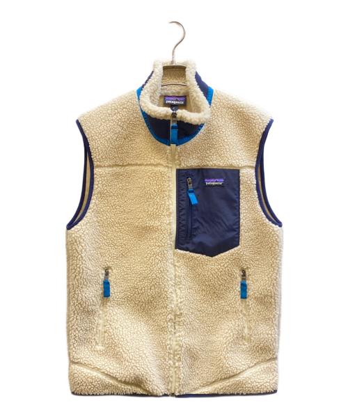 Patagonia（パタゴニア）Patagonia (パタゴニア) クラシックレトロXフリースベスト ベージュ サイズ:Ｍの古着・服飾アイテム