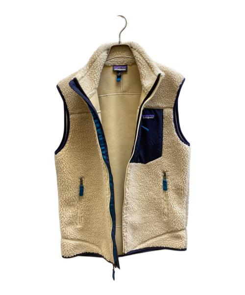 Patagonia（パタゴニア）Patagonia (パタゴニア) クラシックレトロXフリースベスト ベージュ サイズ:Ｍの古着・服飾アイテム