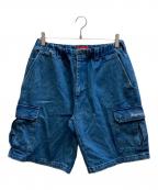 SUPREMEシュプリーム）の古着「22SSデニムカーゴハーフパンツ」｜インディゴ