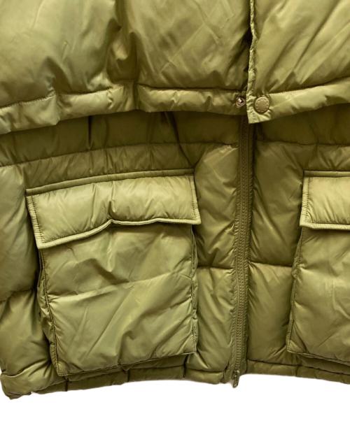 SOFTHYPHEN（ソフトハイフン）SOFTHYPHEN (ソフトハイフン) LAYER FRONT PUFFER JACKET グリーン サイズ:02-04の古着・服飾アイテム