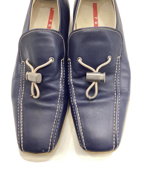 PRADA SPORTS（プラダスポーツ）PRADA SPORTS (プラダスポーツ) デッキシューズ ネイビー サイズ:25.5cmの古着・服飾アイテム