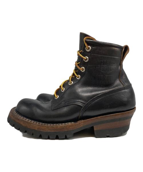 WHITE'S BOOTS（ホワイツブーツ）WHITE'S BOOTS (ホワイツブーツ) スモークジャンパー ブラック サイズ:8Eの古着・服飾アイテム