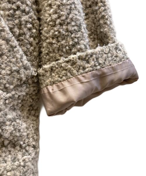 nairo（ナイロ）nairo (ナイロ) ブークレボリュームショートコート グレー サイズ:FREEの古着・服飾アイテム