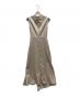 allureville (アルアバイル) リネンライクオックスラップワンピース/20241014250 ベージュ サイズ:1 未使用品：11000円