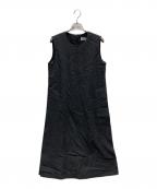 ROBE DE CHAMBRE COMME DES GARCONSローブドシャンブル コムデギャルソン）の古着「ウールノースリーブワンピース」｜グレー