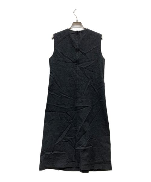 ROBE DE CHAMBRE COMME DES GARCONS（ローブドシャンブル コムデギャルソン）ROBE DE CHAMBRE COMME DES GARCONS (ローブドシャンブル コムデギャルソン) ウールノースリーブワンピース グレー サイズ:-の古着・服飾アイテム
