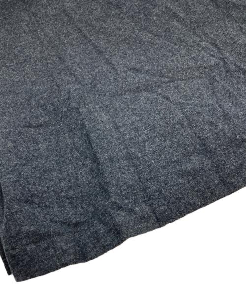 ROBE DE CHAMBRE COMME DES GARCONS（ローブドシャンブル コムデギャルソン）ROBE DE CHAMBRE COMME DES GARCONS (ローブドシャンブル コムデギャルソン) ウールノースリーブワンピース グレー サイズ:-の古着・服飾アイテム