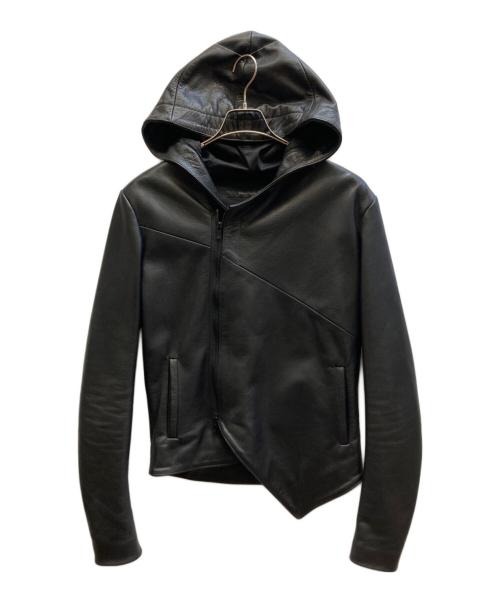 ODYN VOVK（オーディンブック）ODYN VOVK (オーディンブック) レザージャケット ブラック サイズ:Mの古着・服飾アイテム