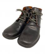incarnationインカーネーション）の古着「CORDOVAN 3holes chacker boots」｜ブラック