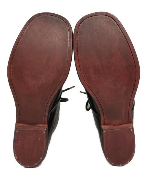 incarnation（インカーネーション）incarnation (インカーネーション) CORDOVAN 3holes chacker boots ブラック サイズ:42の古着・服飾アイテム