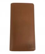 LOUIS VUITTONルイ ヴィトン）の古着「ポルトフォイユ ブラザ 長財布」｜キャラメル