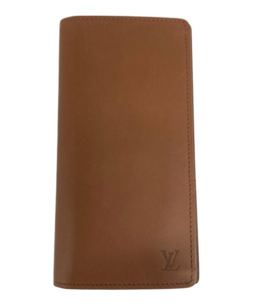 LOUIS VUITTON（ルイ ヴィトン）LOUIS VUITTON (ルイ ヴィトン) ポルトフォイユ ブラザ 長財布 キャラメルの古着・服飾アイテム