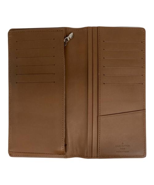 LOUIS VUITTON（ルイ ヴィトン）LOUIS VUITTON (ルイ ヴィトン) ポルトフォイユ ブラザ 長財布 キャラメルの古着・服飾アイテム