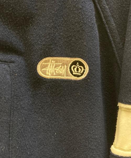 stussy（ステューシー）stussy (ステューシー) 90'sフーデッドジャケット ネイビー サイズ:Lの古着・服飾アイテム