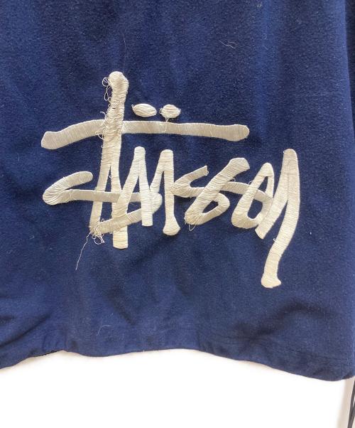 stussy（ステューシー）stussy (ステューシー) 90'sフーデッドジャケット ネイビー サイズ:Lの古着・服飾アイテム