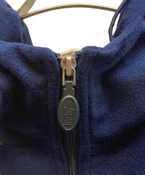 stussy（ステューシー）stussy (ステューシー) 90'sフーデッドジャケット ネイビー サイズ:Lの古着・服飾アイテム