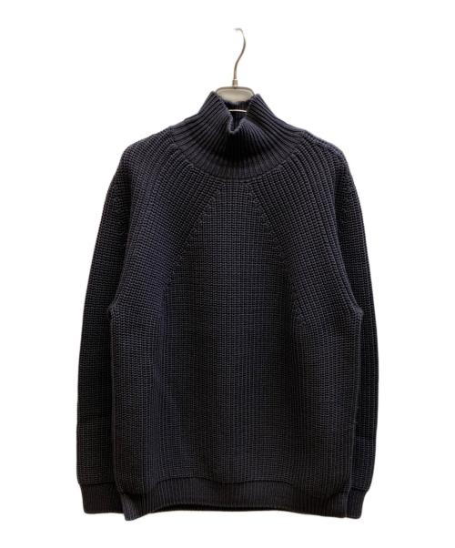 BATONER（バトナ―）BATONER (バトナ―) シグネチャータートルネックニット ネイビー サイズ:2の古着・服飾アイテム