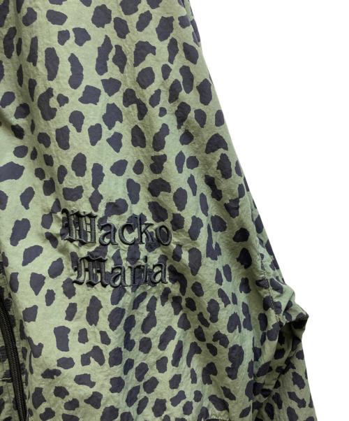 GRAMICCI（グラミチ）GRAMICCI (グラミチ) WACKO MARIA (ワコマリア) レオパードトラックジャケット ブラック×グリーン サイズ:ASIA Lの古着・服飾アイテム