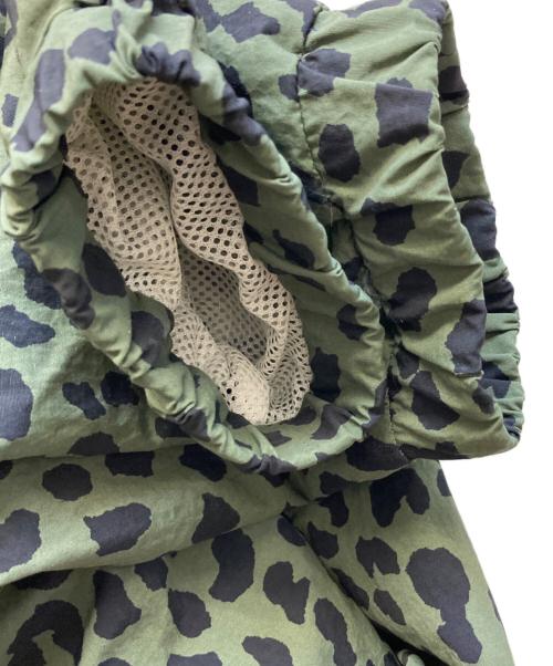 GRAMICCI（グラミチ）GRAMICCI (グラミチ) WACKO MARIA (ワコマリア) レオパードトラックジャケット ブラック×グリーン サイズ:ASIA Lの古着・服飾アイテム