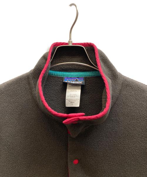 Patagonia（パタゴニア）Patagonia (パタゴニア) シンチラスナップT フリースプルオーバー ブラウン サイズ:Lの古着・服飾アイテム