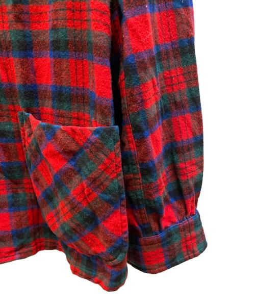 PENDLETON（ペンドルトン）PENDLETON (ペンドルトン) ボートシャツ レッド サイズ:Lの古着・服飾アイテム
