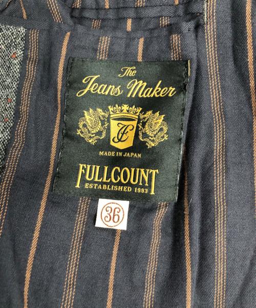 FULLCOUNT（フルカウント）FULLCOUNT (フルカウント) クラシックウール ツイードブレザー グレー サイズ:36の古着・服飾アイテム