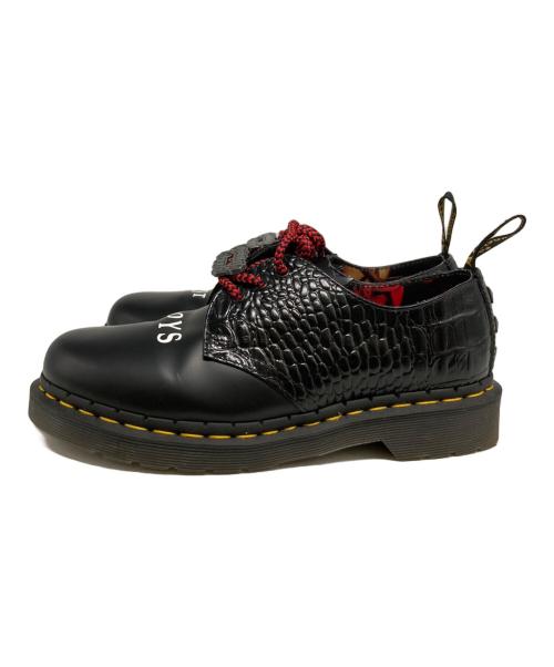 Dr.Martens（ドクターマーチン）Dr.Martens (ドクターマーチン) Warner Bros. (ワーナー・ブラザーズ) WB Leather Oxford Lost Boys ブラック サイズ:UK 4の古着・服飾アイテム