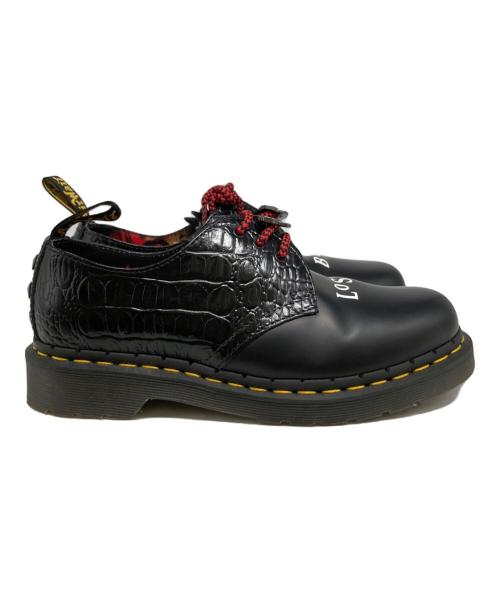 Dr.Martens（ドクターマーチン）Dr.Martens (ドクターマーチン) Warner Bros. (ワーナー・ブラザーズ) WB Leather Oxford Lost Boys ブラック サイズ:UK 4の古着・服飾アイテム