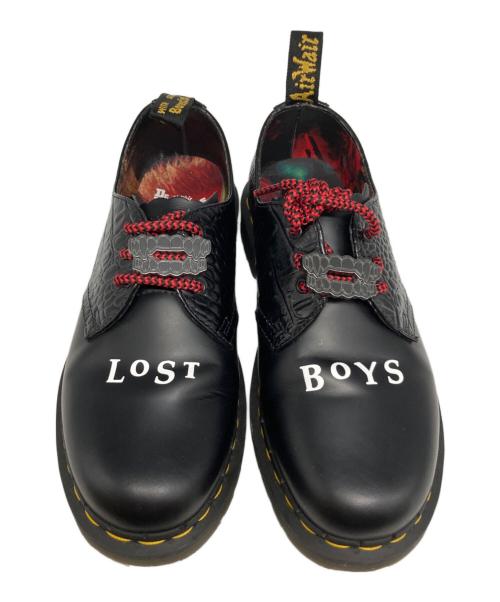 Dr.Martens（ドクターマーチン）Dr.Martens (ドクターマーチン) Warner Bros. (ワーナー・ブラザーズ) WB Leather Oxford Lost Boys ブラック サイズ:UK 4の古着・服飾アイテム