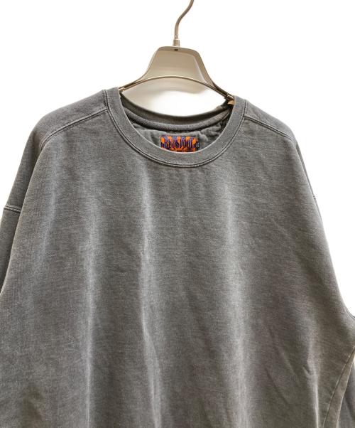 BUDSPOOL（バッズプール）BUDSPOOL (バッズプール) バックロゴスウェット グレー サイズ:XLの古着・服飾アイテム