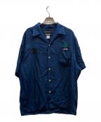 WACKO MARIAワコマリア）の古着「半袖シャツ/舐達麻 24SS」｜ブルー