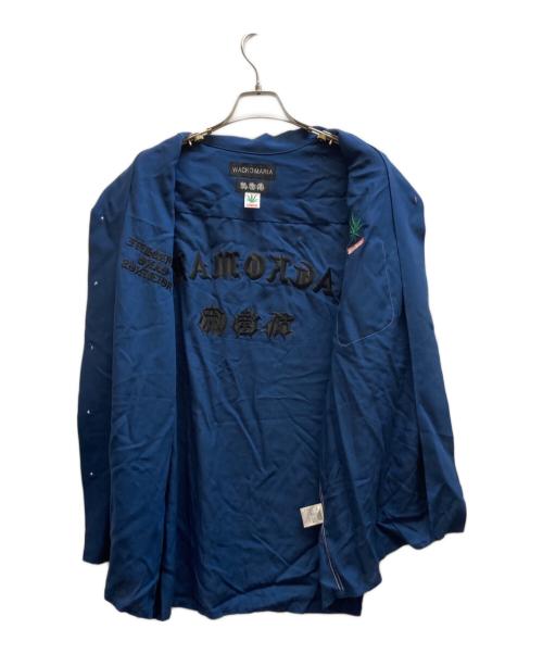 WACKO MARIA（ワコマリア）WACKO MARIA (ワコマリア) 半袖シャツ/舐達麻 24SS ブルー サイズ:XLの古着・服飾アイテム