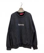 SUPREMEシュプリーム）の古着「Washed Box Logo Crewneck」｜ブラック