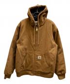 Carhartt WIPカーハート ワークインプログレス）の古着「アクティブジャケット」｜ブラウン
