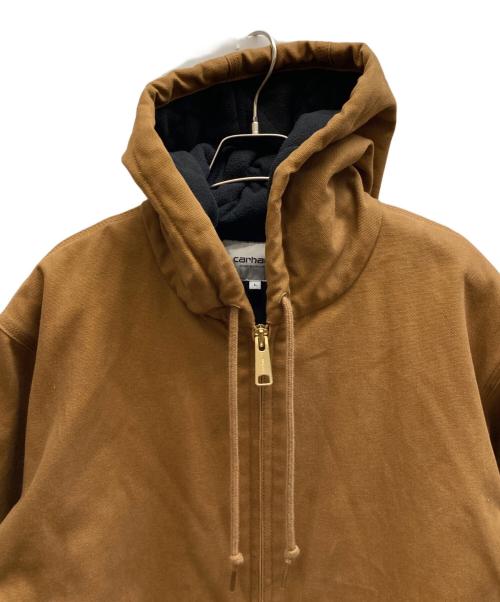 Carhartt WIP（カーハート ワークインプログレス）CARHARTT WIP (カーハート ワークインプログレス) アクティブジャケット ブラウン サイズ:Lの古着・服飾アイテム