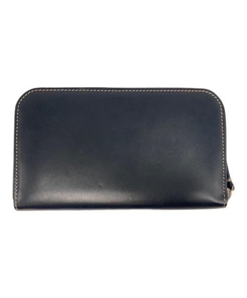 A.P.C.（アーペーセー）A.P.C. (アーペーセー) ラウンドジップ長財布 ブラックの古着・服飾アイテム