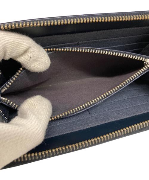 A.P.C.（アーペーセー）A.P.C. (アーペーセー) ラウンドジップ長財布 ブラックの古着・服飾アイテム