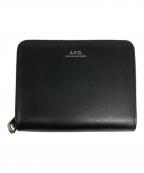 A.P.C.アーペーセー）の古着「ラウンドファスナー WALLET」｜ブラック