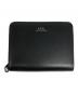 A.P.C.（アーペーセー）の古着「ラウンドファスナー WALLET」｜ブラック