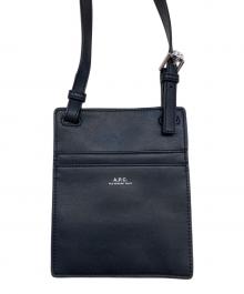 A.P.C.（アーペーセー）の古着「ショルダーバッグ」｜ブラック
