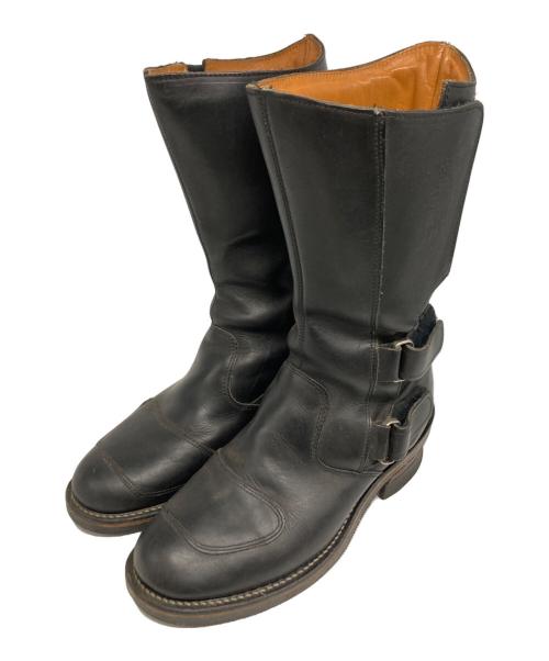CHIPPEWA（チペワ）CHIPPEWA (チペワ) 12インチ ラリーブーツ ブラック サイズ:8 1/2の古着・服飾アイテム