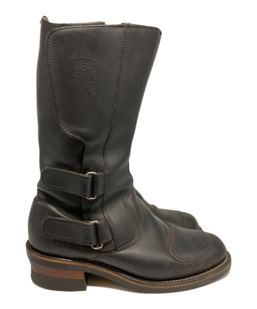 CHIPPEWA（チペワ）CHIPPEWA (チペワ) 12インチ ラリーブーツ ブラック サイズ:8 1/2の古着・服飾アイテム