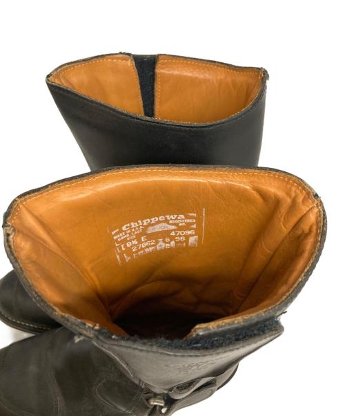 CHIPPEWA（チペワ）CHIPPEWA (チペワ) 12インチ ラリーブーツ ブラック サイズ:8 1/2の古着・服飾アイテム