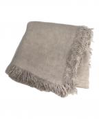 ASAUCE MELERアソースメレ）の古着「大判ストール」｜ライトグレー