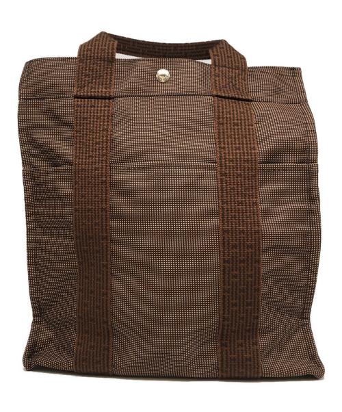 HERMES（エルメス）HERMES (エルメス) エールライン アドPM リュック ブラウンの古着・服飾アイテム