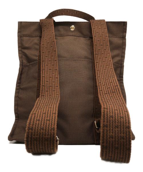 HERMES（エルメス）HERMES (エルメス) エールライン アドPM リュック ブラウンの古着・服飾アイテム