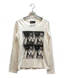 Hysteric Glamour×ANDY WARHOL（ヒステリックグラマー×アンディウォーホル）の古着「プリントカットソー」｜ホワイト