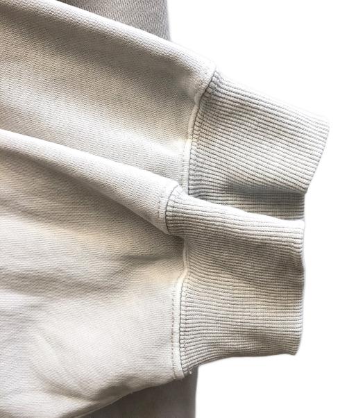 MAISON SPECIAL（メゾンスペシャル）MAISON SPECIAL (メゾンスペシャル) フラワーエンブロイダリーヘビーウェイトピグメントスウェット グレーの古着・服飾アイテム