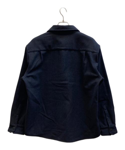 ROARK REVIVAL（ロアークリバイバル）ROARK REVIVAL (ロアークリバイバル) NORDSMAN WOOL CPO ウールシャツ ネイビー サイズ:Ⅿの古着・服飾アイテム